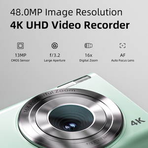 Goedkope Kind 4K Professional Compacte Kinderen Point En Shoot Fotocamera Mini Retro Digitale Zak <b>Camera</b> Voor Photo <b>Camera</b> Camer - Product Image 3