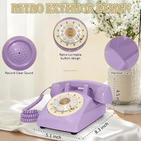 Téléphone rétro pour messages vocaux de mariage, enregistreur de messages audio pour mariages, fêtes prénuptiales, anniversaires, cadeau de mariage unique