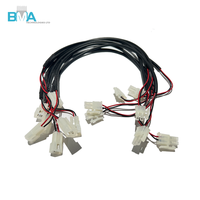 Cable Adaptador de 2 Pines Personalizado de 4.2mm a 3.68mm, Arnés con Etiqueta de Marcado A6251, UL2464 22AWG 407mm para Energía Industrial y Automatización