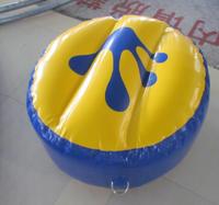 Plate-forme gonflable de sports faite à partir de DWF, petite plate-forme gonflable pour l'amusement de sports de parc aquatique