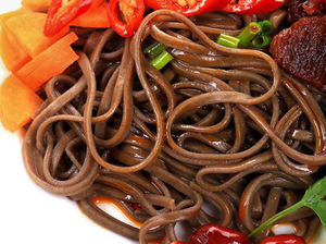 Xinrunjin บะหมี่โซบะระดับน้ำตาลในเลือดต่ำเส้นใยสูงเส้นใยสูงพาสต้าเพื่อสุขภาพสำหรับมื้ออาหารของครอบครัวอาหารเพื่อสุขภาพการส่งเสริมการขายอาหารและขนม - Product Image 6