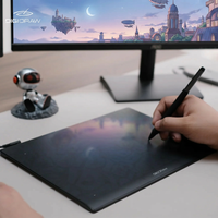 Tablette graphique électronique DigiDraw T410 professionnelle de petite taille avec stylet numérique pour PC, 16384 niveaux de pression
