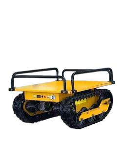 Maquinaria Agrícola China, Transportador de Plataforma Plana Compacto de Gran Capacidad, Control Remoto, Arranque Eléctrico, Transportador con Orugas de Goma - Product Image 4