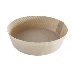 Juego de 6 moldes redondos de papel para freidoras de aire de 17x6 cm - Product Image 1