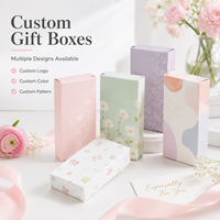 Boîte cadeau imprimée couleur personnalisable de haute qualité, emballage artisanal exquis pour les applications de cadeaux de festival