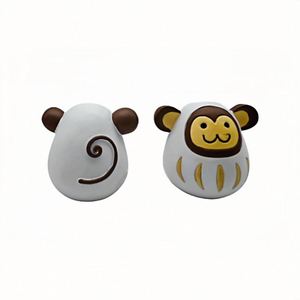 Imán de la Suerte Japonés, Decoración para el Hogar y la Oficina, Recuerdo de Resina Personalizado, Adorno Decorativo Artístico - Product Image 1