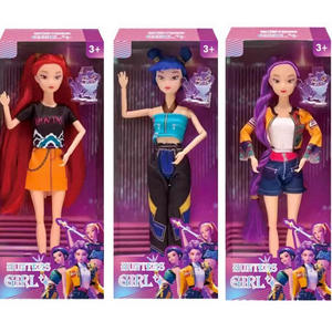 Set Completo all'Ingrosso di Bambole della Gruppo di Ragazze Cacciatrici di Demoni per Tre Persone, Statuette in Vinile e Giocattoli - Product Image 1