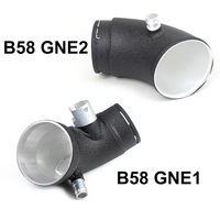 أنبوب مدخل التربو من الألومنيوم B58 Gen1 Gen 2 ترقية لسيارات BMW 340i 440i M140i M240i M440i Z4 وTOYOTA MK5 Supra 3.0 لجميع الموديلات 2014-2025