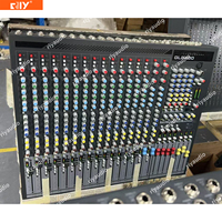 Console de mixage audio série GL2400 16/24/32 canaux, égaliseur 4 bandes, système audio à balayage de fréquence 2 bandes pour studio d'enregistrement/discothèque/bar