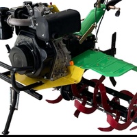 Motoculteur portable mini MQ186-3S, équipement agricole 9 CV, mini-rotavator, machine à motoculteur