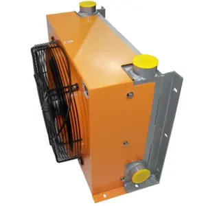 Customized air cooled hydraulic oil radiator with fan heat exchanger manufacturer aluminum condenser evaporator
