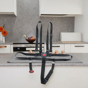 Arnés de Seguridad Plegable de Poliéster con Correas Cómodas de 5 Puntos, Capacidad de Carga de 6 kg, Accesorios para Asiento de Auto para Bebés y Niños de 2 a 4 Años - Product Image 1