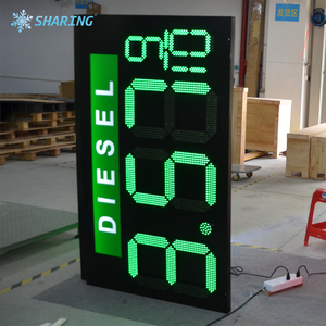 Affiche numérique magnétique à LED <span class=keywords><strong>pour</strong></span> affichage des prix de l'<span class=keywords><strong>essence</strong></span>, IP65, en alliage d'aluminium, ultra-mince, <span class=keywords><strong>pour</strong></span> <span class=keywords><strong>station</strong></span>-service extérieure, affichage des numéros, télécommande/application - Product Image 5