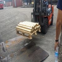 Venta al por Mayor Directa de Fábrica, Tubo de Latón Recubierto de Zinc de Alta Calidad, CuZn30 C26000 H70, Refuerzo de Hormigón, Decoración de Paredes y Pisos