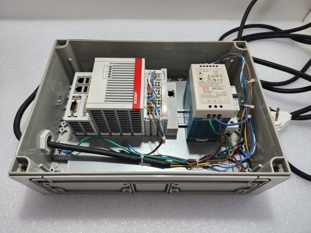 CX5140-0125/4GB Beckhoff PLC Controller w/ EK1110 + Mean Well MDR-100-24 PSU plc