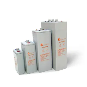 Felicity baterai Gel OPzV surya, baterai asam timbal tabung 2V 500ah 1.000 ah 2500AH