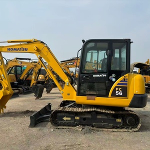 รถขุดขนาดเล็กมือสอง Komatsu PC56 5 ตัน สภาพ 95% พร้อมใช้งาน ระบบไฮดรอลิกแบบตีนตะขาบ ประสิทธิภาพเยี่ยม ของแท้ ขาย - Product Image 5