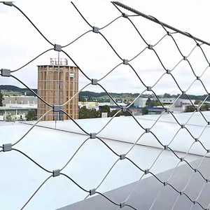 Tùy chỉnh cắt 7x7 Cấu trúc đồng bằng dệt dây thép không gỉ dây lưới lưới bền dệt kim dây lưới lan can lan can - Product Image 1