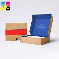 Boîtes d'expédition en carton ondulé personnalisées en gros, enveloppes en papier kraft, cartons robustes, emballages écologiques pour les magasins de détail
