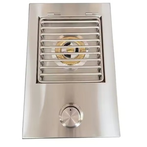 Atacado 304 Aço Inoxidável Construído em Griddle Fogão Bbq <span class=keywords><strong>Grill</strong></span> Único Duplo Dentro queimador a gás - Product Image 3