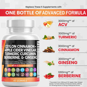 Private Label senza zucchero 16 in 1 estratto di erbe di supporto di zucchero e sangue orso gommoso per le donne uomo sistema immunitario - Product Image 5