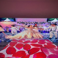Billige China tragbare interaktive Boden Video Licht Hochzeits feier Panels führte Bildschirm Tanzfläche