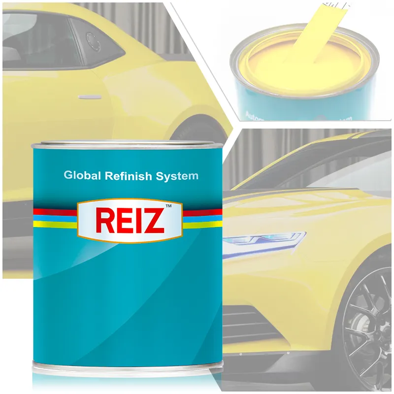 REIZ rekabetçi fiyat yüksek kapsama 1K 2K vernik formülü sistemi araba boyası çizik onarım