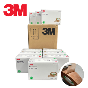 Cinta Quirúrgica Micropore 3M 1533-0 12mmx8.1m, Cinta Adhesiva Transpirable Hipoalergénica para Uso Médico - Product Image 1