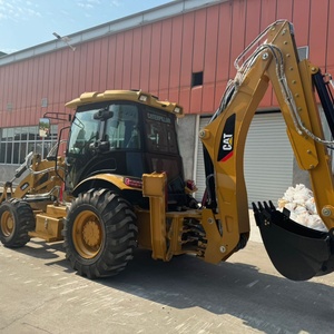 Miniexcavadora CAT420F Usada a Bajo Precio, Retroexcavadora Remolcable con Excavadora y Cargador Frontal, Retroexcavadora Cat420 Usada en Venta - Product Image 1