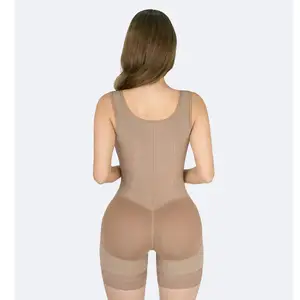 Body complet Reloj de Arena con 7 Varillas Hourglass Girdle Daily Life Taille haute Butt Lifter en tissu à mailles élastiques Lingerie sexy