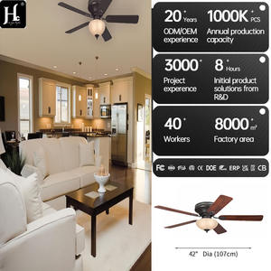 Ventilateur de plafond lumineux de style européen classique, 52 pouces, 5 pales, moteur CC, silencieux, avec prise américaine, source décorative en métal - Product Image 3