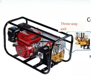 Портативный 7.5hp 4-тактный садовый сельскохозяйственный распылитель высокой производительности сельскохозяйственный бензин мощность три 22 мм водонапорная рама типа - Product Image 1