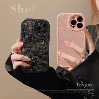 Accessoires de téléphone 2024 Ins Dream Shell Pattern Tpu + pc Housse de téléphone portable pour Iphone 16 Pro Max 15 Plus 14