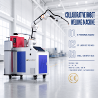 Robot collaboratif de soudage MIG 350A 500A, soudeuse Cobot 6 axes pour la fabrication de tôles d'acier épaisses et le soudage multi-passe