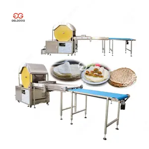 Máquina automática para hacer panqueques Chapati Spring Roll Wrapper Egg Roll Skin Maker Machine Lumpia Samosa Pastry Spring Roll Sheet Making Machine