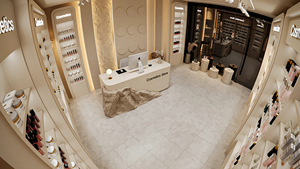 Bespoke Cosmetics Store Interior Design Service Modern Perfume Shopfitting and Fashion Makeup Display Cabinetry - Product Image 2