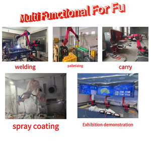 หุ่นยนต์เชื่อมโลหะอุตสาหกรรม 6 แกน แบบอัตโนมัติ รองรับการเชื่อม Mig Tig CO2 เลเซอร์ CNC สำหรับโลหะ สแตนเลส อลูมิเนียมอัลลอยด์ สำหรับโรงงาน - Product Image 4