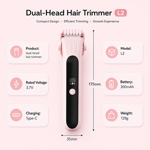 Tondeuse de précision pour poils pubiens féminins, de la poilsaille aux poils longs, pour une épilation fréquente sans la <span class=keywords><strong>cire</strong></span> en salon, portable, kit de beauté - Product Image 4