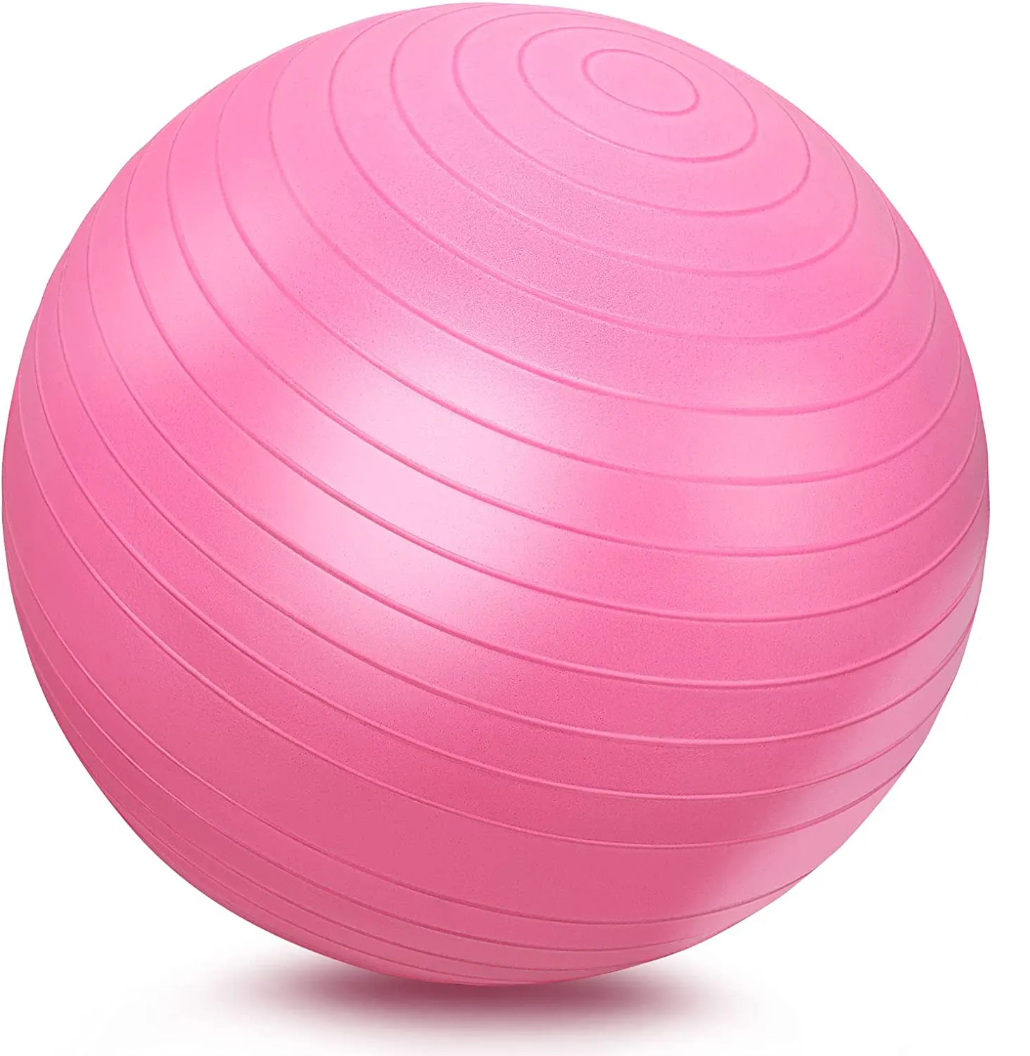 Palla da Yoga in Pvc di alta qualità ecologica 45cm 55cm 65cm 75cm 85cm 95cm personalizzata per esercizio colorato palla da ginnastica per Pilates