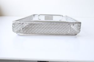 Bandeja de malla de alambre de acero inoxidable de grado alimenticio personalizada Metal 304 316 - Product Image 5