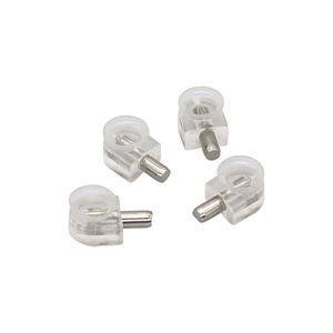 Shengyuan <b>Plastic</b> <b>Shelf</b> Support 5mm Transparent European Style Cabinet Glass Holder Durable - Product Image 4