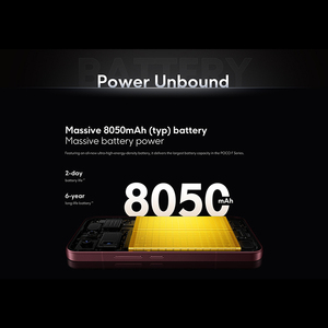 Version globale du smartphone POCO F9 Ultra 5G, processeur Snapdragon 8 Elite Gen 5 Octa Core, 200MP, écran AMOLED 6,9 pouces 185 Hz, batterie 8050 mAh - Product Image 5