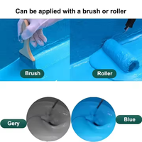 Membrane liquide en polymère SBS pour toiture, imperméabilisation, réparation des fuites, matériau de réparation des fuites, peinture imperméabilisante en asphalte modifié aux polymères