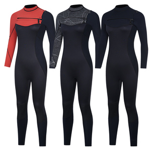 Combinaison de surf en néoprène 3/2 mm de qualité supérieure, fermeture éclair sur la poitrine, pour hommes et femmes, coupe-vent, OEM - Product Image 2