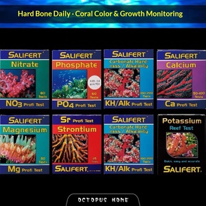 ชุดทดสอบความสามารถทางน้ำทะเลสำหรับตู้ปลา SaliTest สำหรับการทดสอบ KH แอมโมเนีย NO3 แมกนีเซียม NO2 แคลเซียม PO4 ทองแดง PH ไอโอดีน สตรอนเชียม - Product Image 3