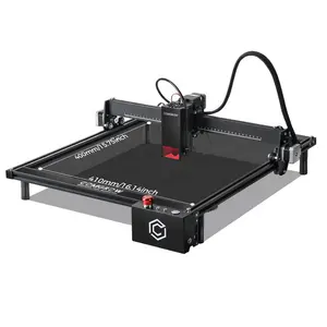 Máquina de gravação a laser COMGROW 20W, máquina de corte de madeira, metal e couro, área de trabalho 410X400MM, velocidade rápida 25000 mm/min