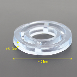 Grifo de Agua Fría Moderno de un Solo Orificio y 4 Puntos, Accesorios que Incluyen Base, Almohadilla de Goma y Soporte de Fijación para Baño en Color - Product Image 2