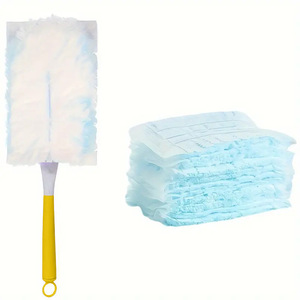 30 pièces de recharges magnétiques jetables pour dépoussiéreur, têtes en microfibre anti-rayures, forte élimination électrostatique de la poussière pour voiture - Product Image 1