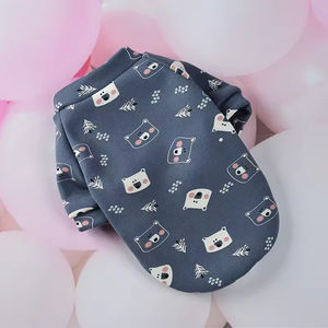 เสื้อฮู้ดดี้สัตว์เลี้ยงสุดหรูทันสมัย ผ้าโพลีเอสเตอร์ สำหรับฤดูร้อน เล่นกลางแจ้ง เสื้อแฟชั่น ผ้าฟลีซอุ่นๆ เสื้อผ้าสัตว์เลี้ยง - Product Image 5