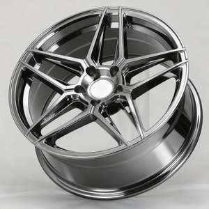 Rines de Aleación de Aluminio de 17 Pulgadas 5*112 Negros, 4 Piezas para Audi A4 A6 <span class=keywords><strong>Q1</strong></span> Q3 A3 - Product Image 3